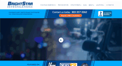 Desktop Screenshot of brightstarinvestigations.com